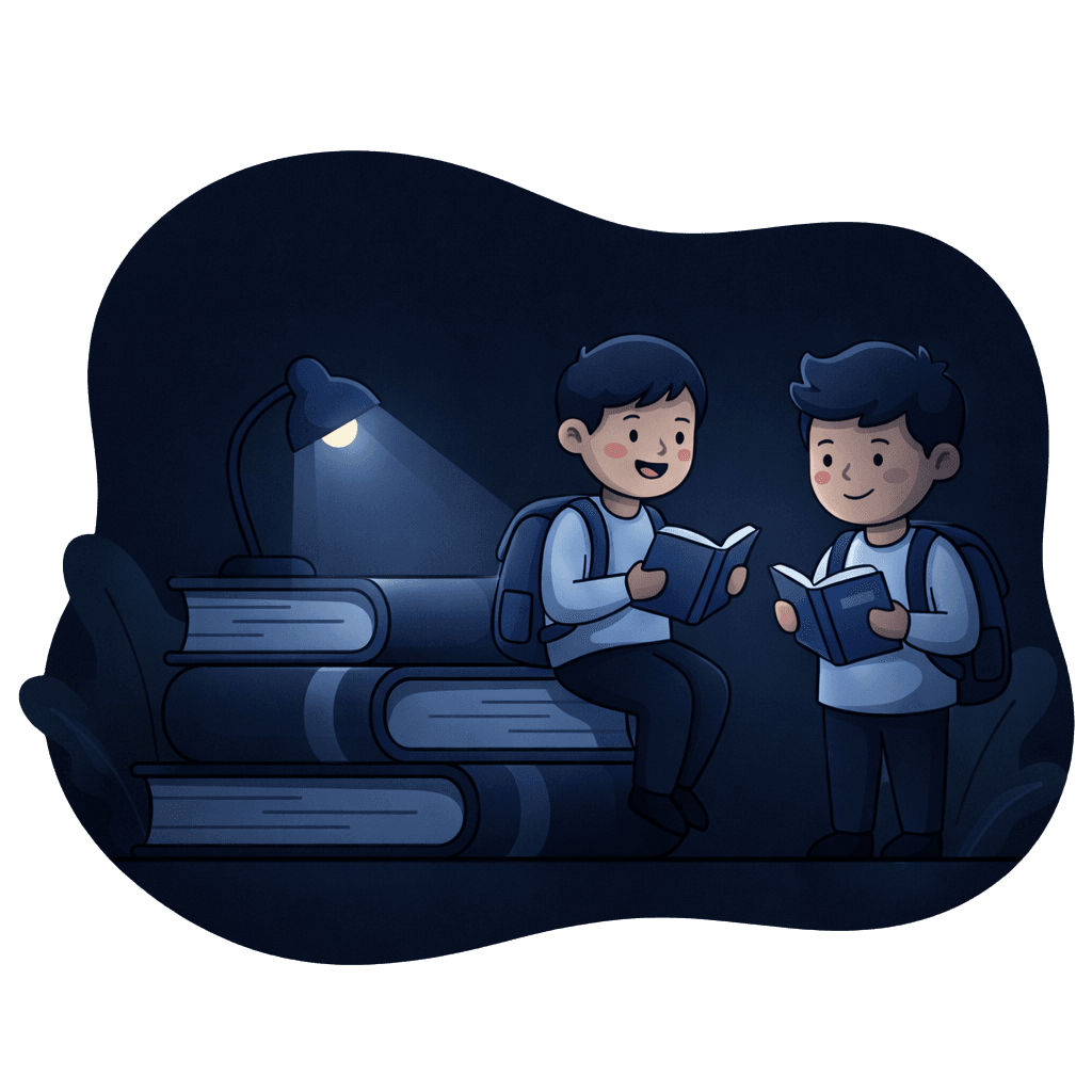 Étudiants OFPPT en train d'étudier (Mode Sombre)